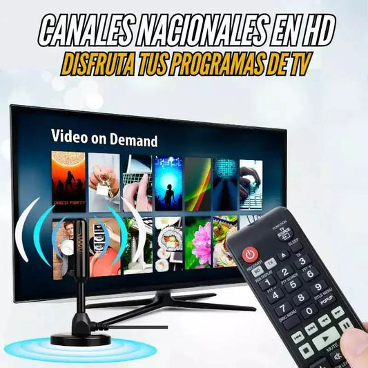 ANTENA de Televisión DIGITAL Interna HD🖥️📡
